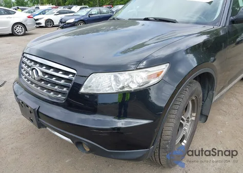 2006 Infiniti Fx35 z USA, uszkodzony, nr VIN JNRAS08W56X204302